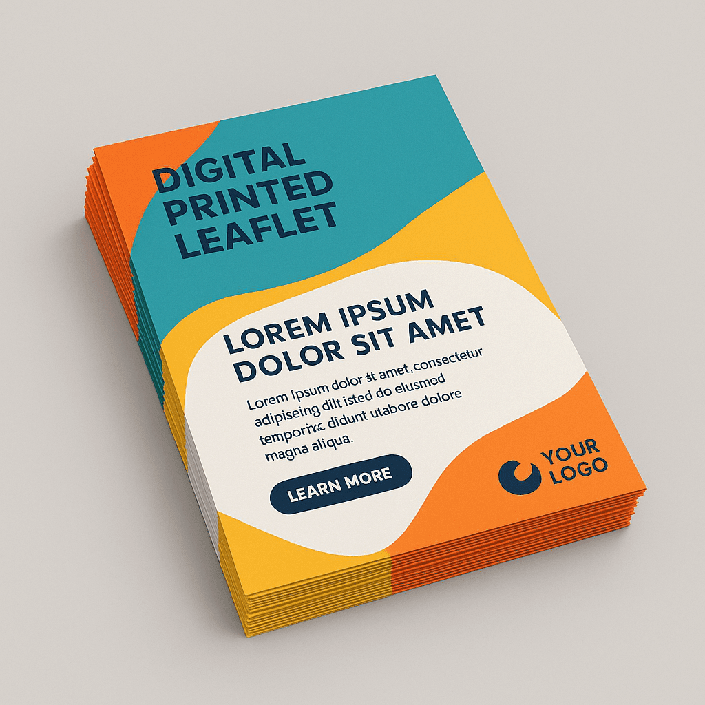 custom leaflet / pamhlet