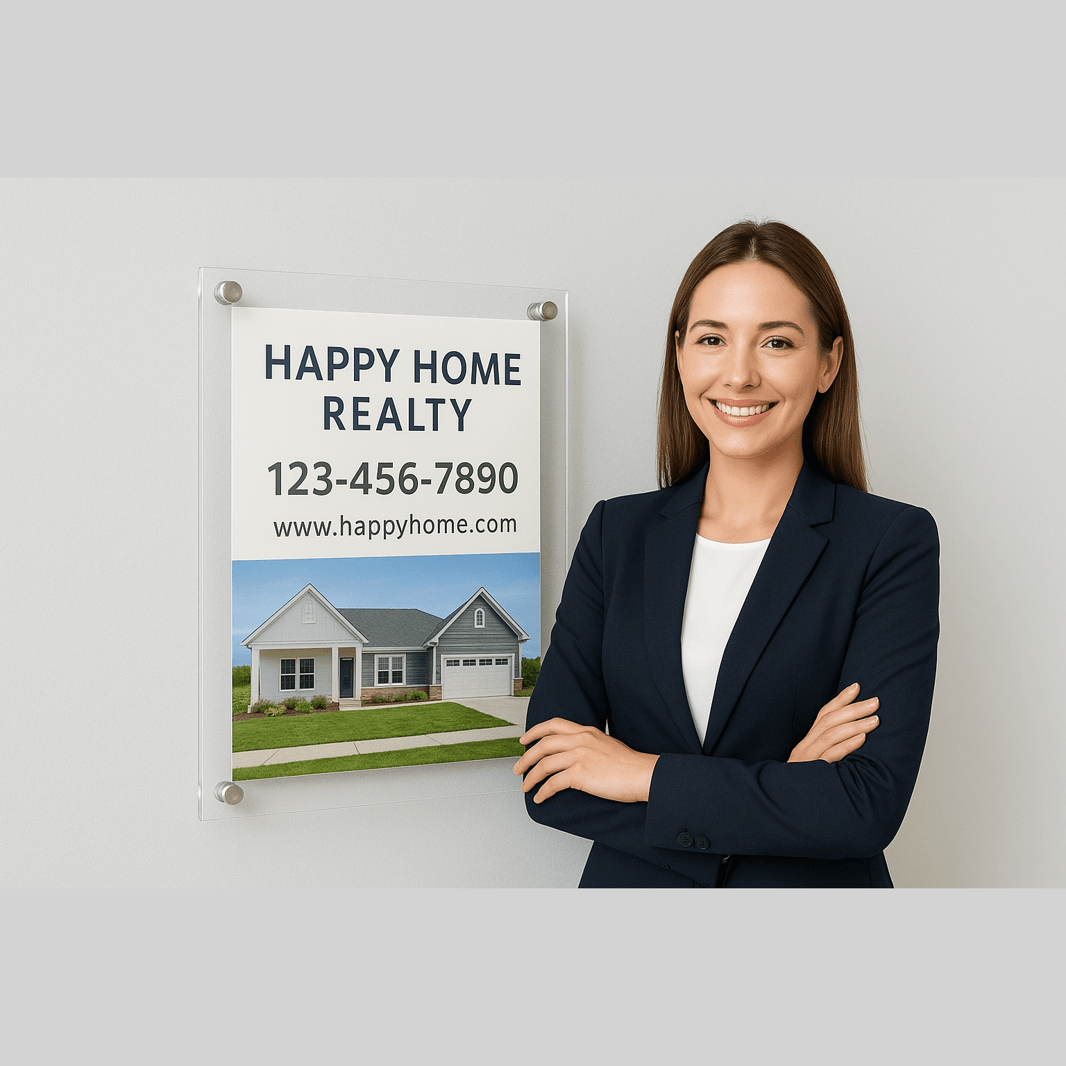 Acrylic Sandwich Display Board