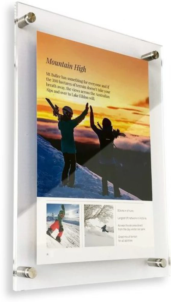 Premium acrylic sandwich display board 2025 - Image 2