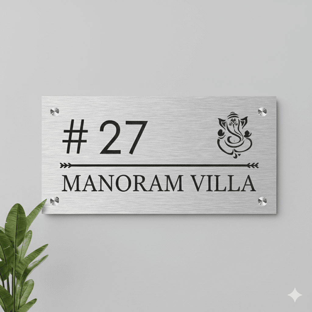 SS Sign Board – Premium Stainless Steel Signage - Image 3