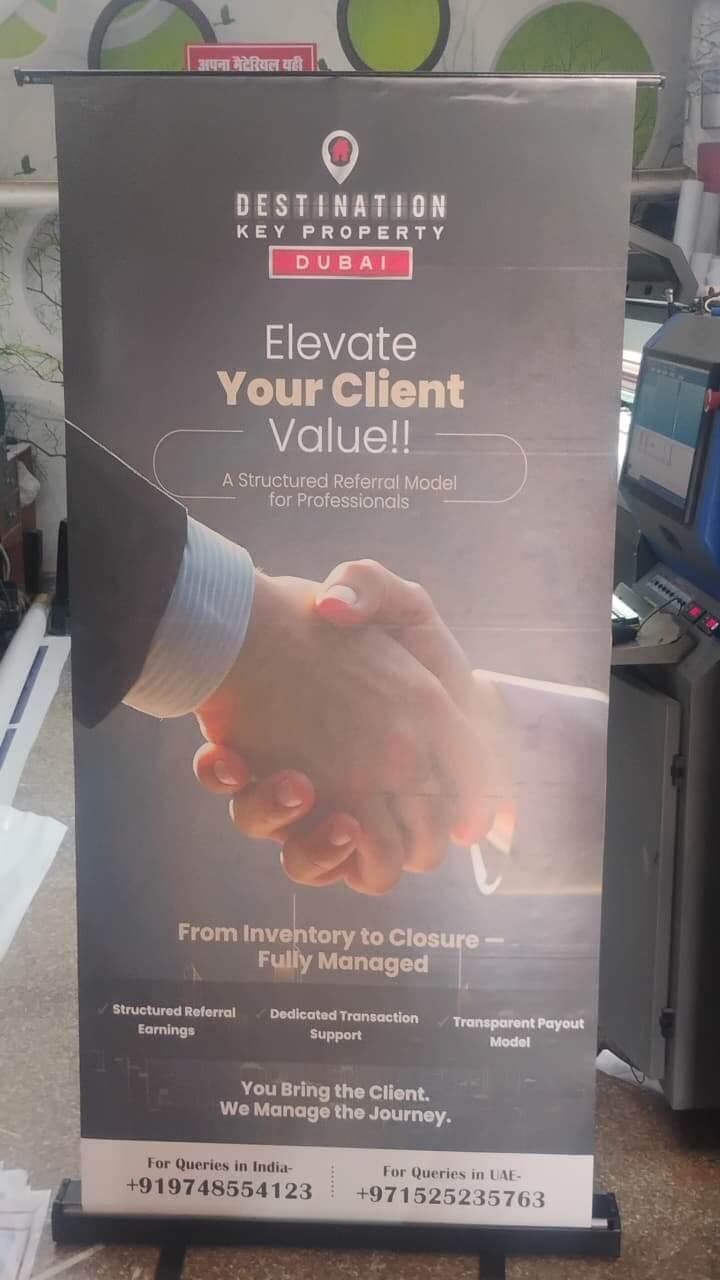 roll up standee Gurgaon